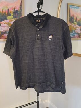 FOURSOME Vintage 90s Disney Grumpy Golf Shirt 100% Cotton Men's Size XXL